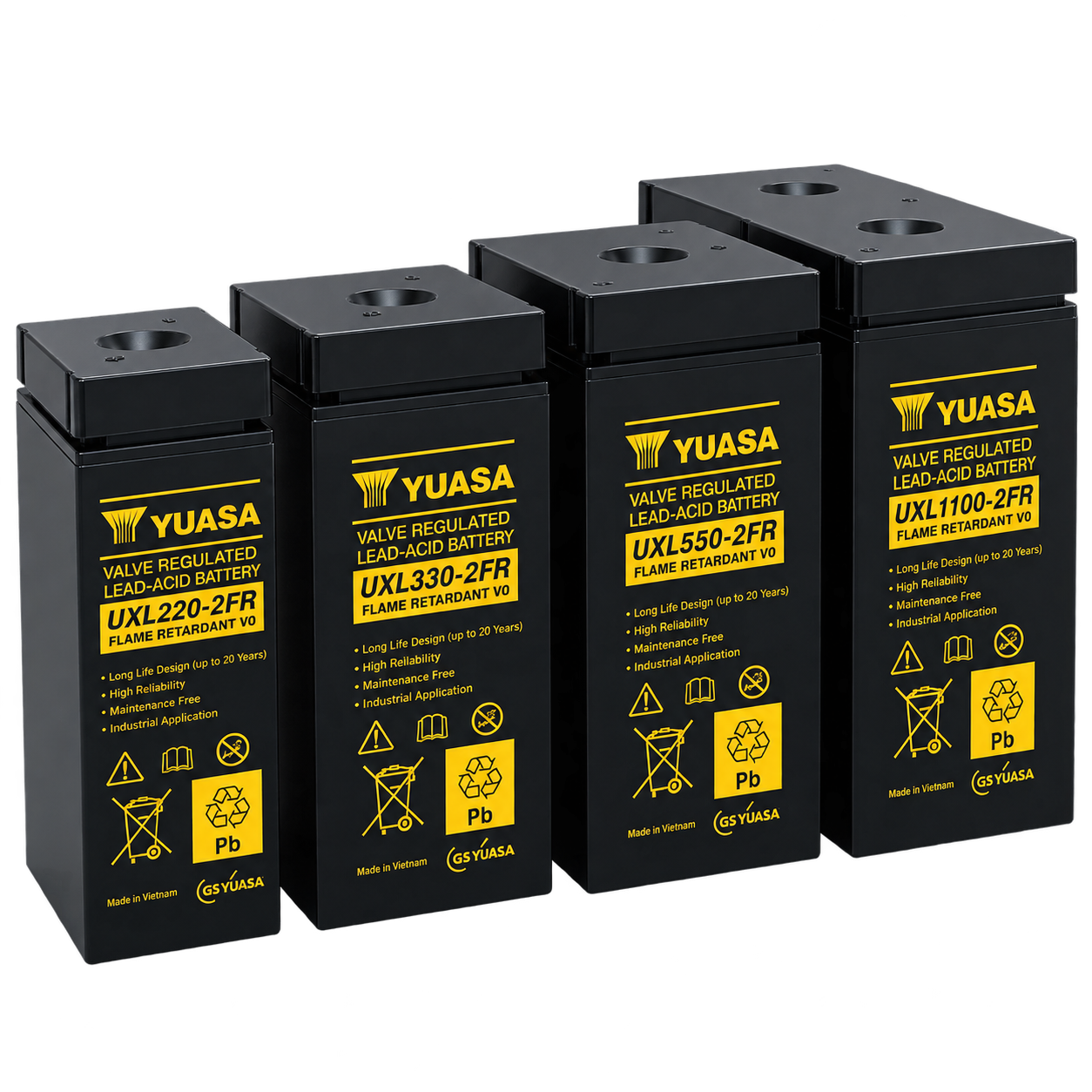 YUASA UXL Series Batteries